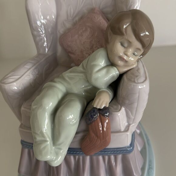 Lladro 6667 Visions of Sugarplums Tthe Night Before Christmas Collection EUC - Picture 13 of 16